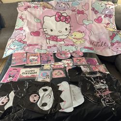 Hello Kitty and friends party supplies