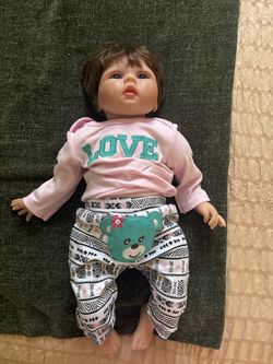 Reborn Baby Doll with Outfit