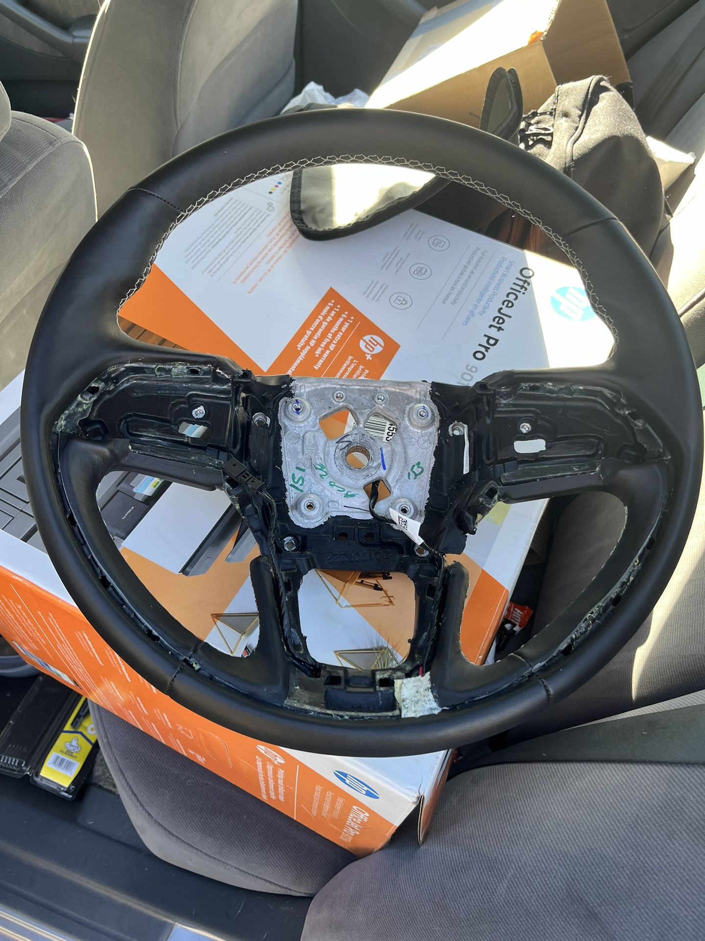 Gutted 2023 Jeep Steering Wheel