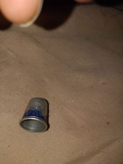 1960s s star brand shoes plastic advertising thimble