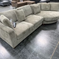 Ivory Sofa Sectional 