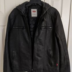 Levi's leather jacket - like new!