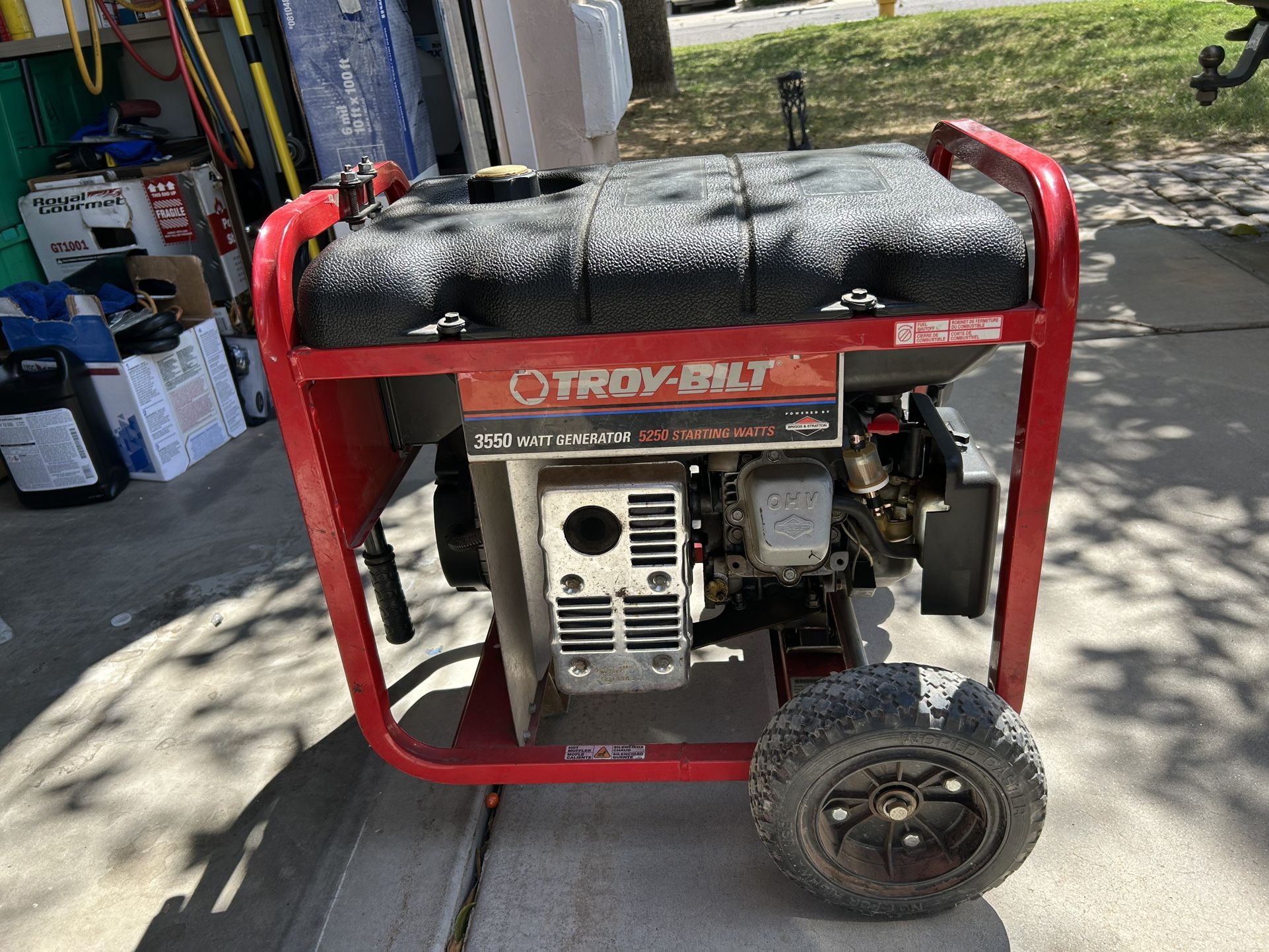 Troy Bilt And Jackhammer