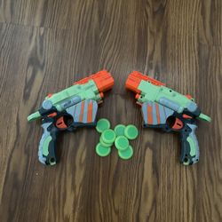 Nerf Green Disc Toy Blaster
