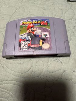 Mario karts Nintendo 64 game