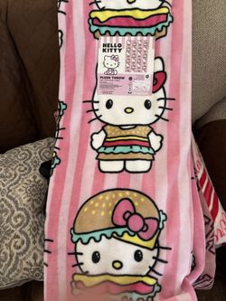 Hello Kitty Throw Blanket