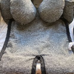 Baby carseat head support insert
