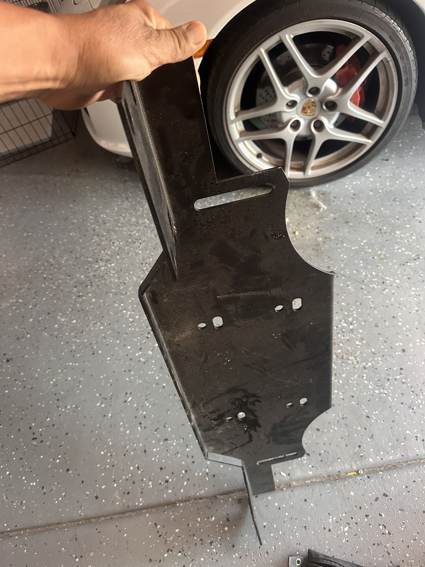 Jeep Winch Plate