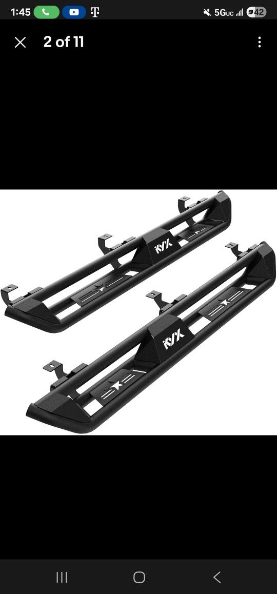 For 2007-2018 Chevy Silverado 1500 GMC Sierra 1500 Running Board Side Steps