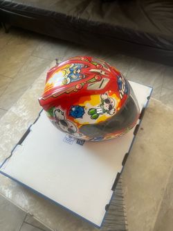 Motorcycle helmet large size