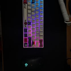 HK61 Gaming Keyboard And Logitech G Pro Wireless Mouse