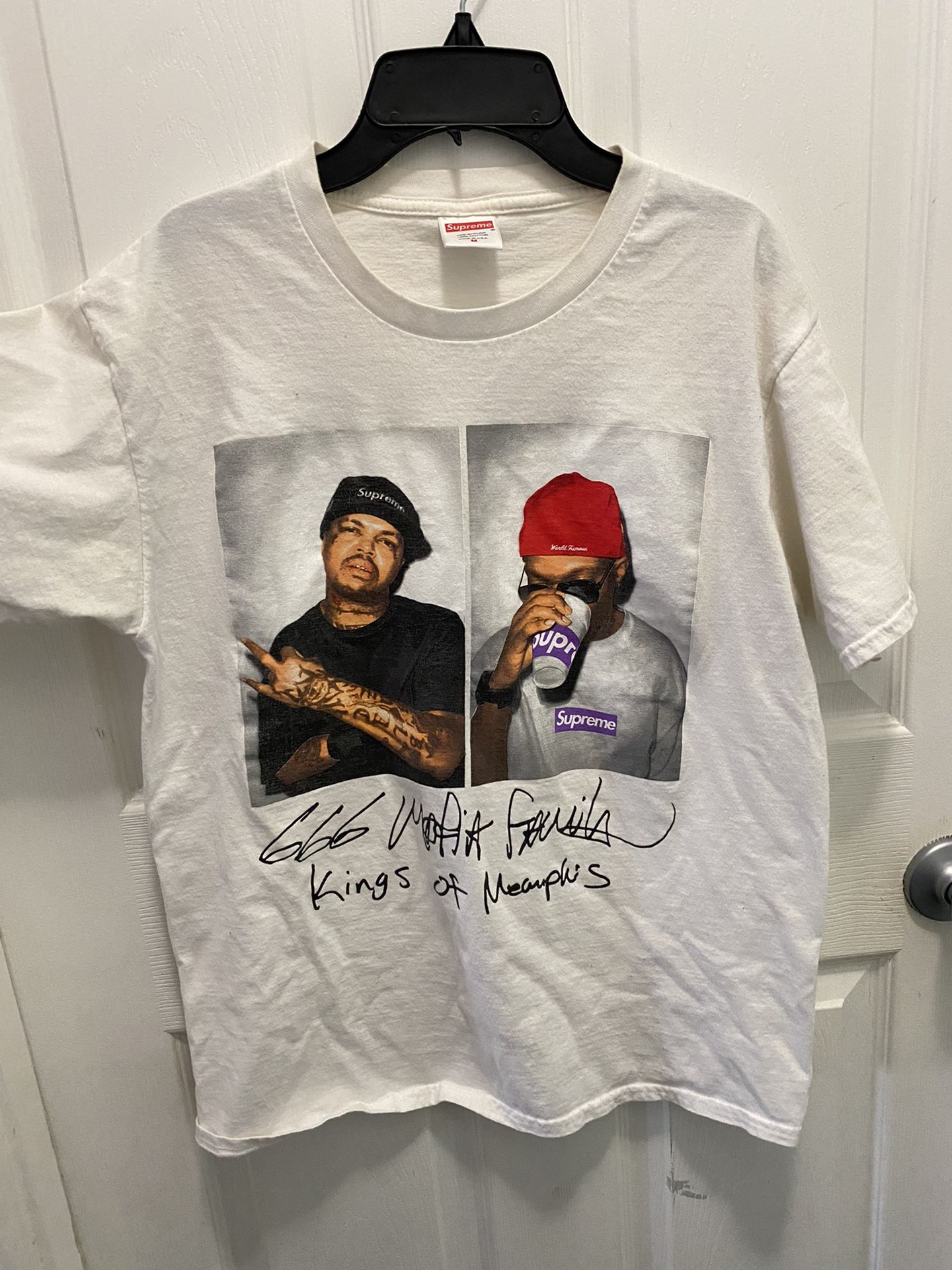 Supreme X Three Six Mafia Shirt