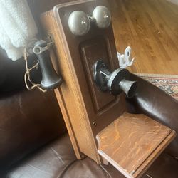 Kellogg Antique Wall Mount Phone