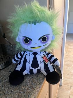 Beetlejuice weighted plush new with tags rare
