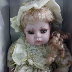 Vintage Limited Porcelain Doll