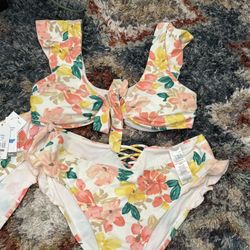 Floral Bikini - M/L/XL