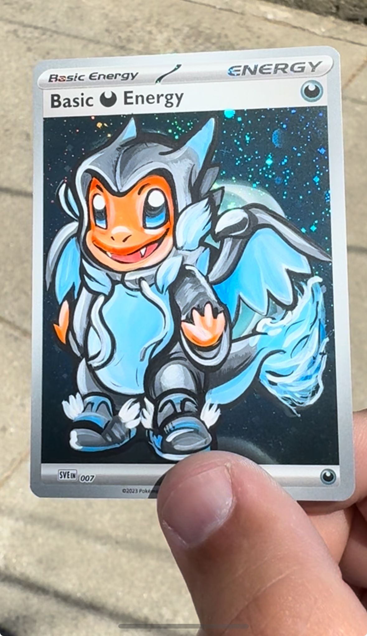 Pokemon Cards ( Poncho Charmander)