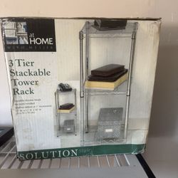 at HOME 3 Tier Stackable Tower Rack