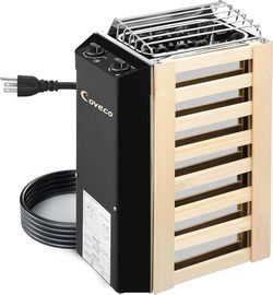 2KW Sauna Heater, Sauna Heater 110V with Plug in, Electric Sauna Heater No Wiring Required Plug and Play,Suitable for Saunas Ranging from 70 to 100 Cu