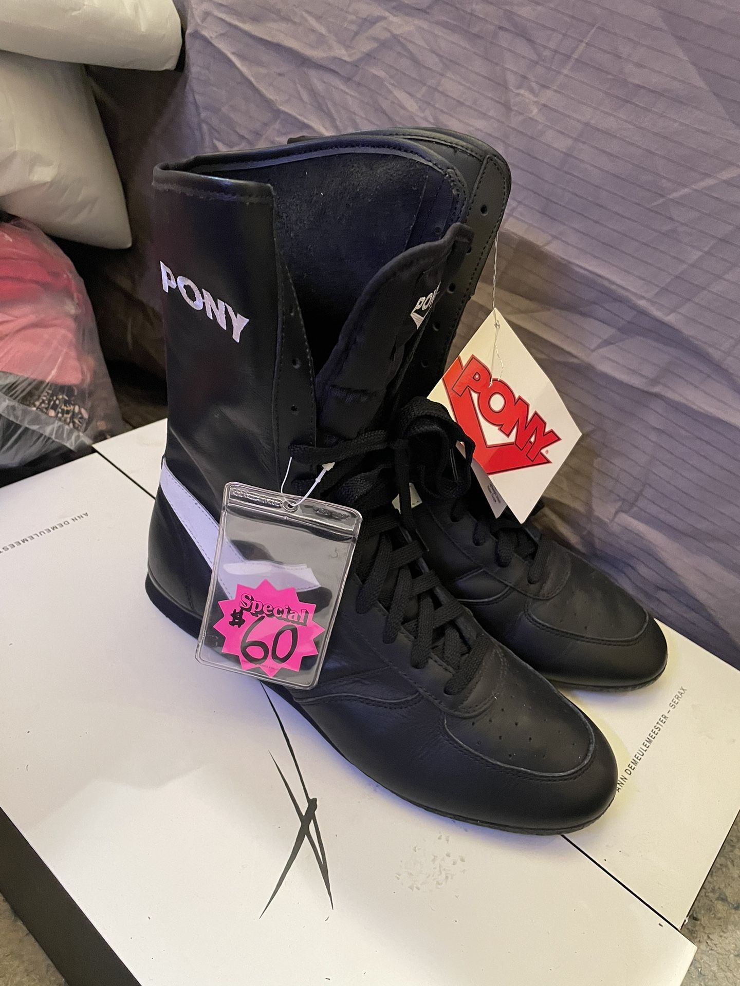 Pony Boxing shoes, 11 1/2 $ 45