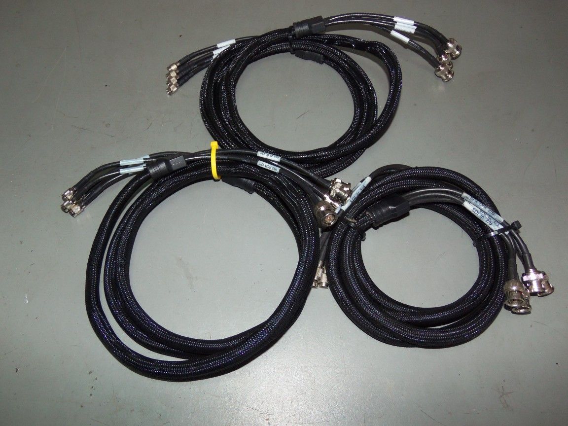 6 Feet BNC to Mini BNC Coax SDI Cables