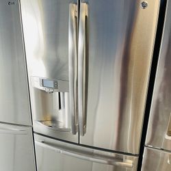 Ge stainless steel french door refrigerator 