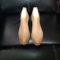 Brand New Comfortiva Brown Booties – Size 10 – Never Worn