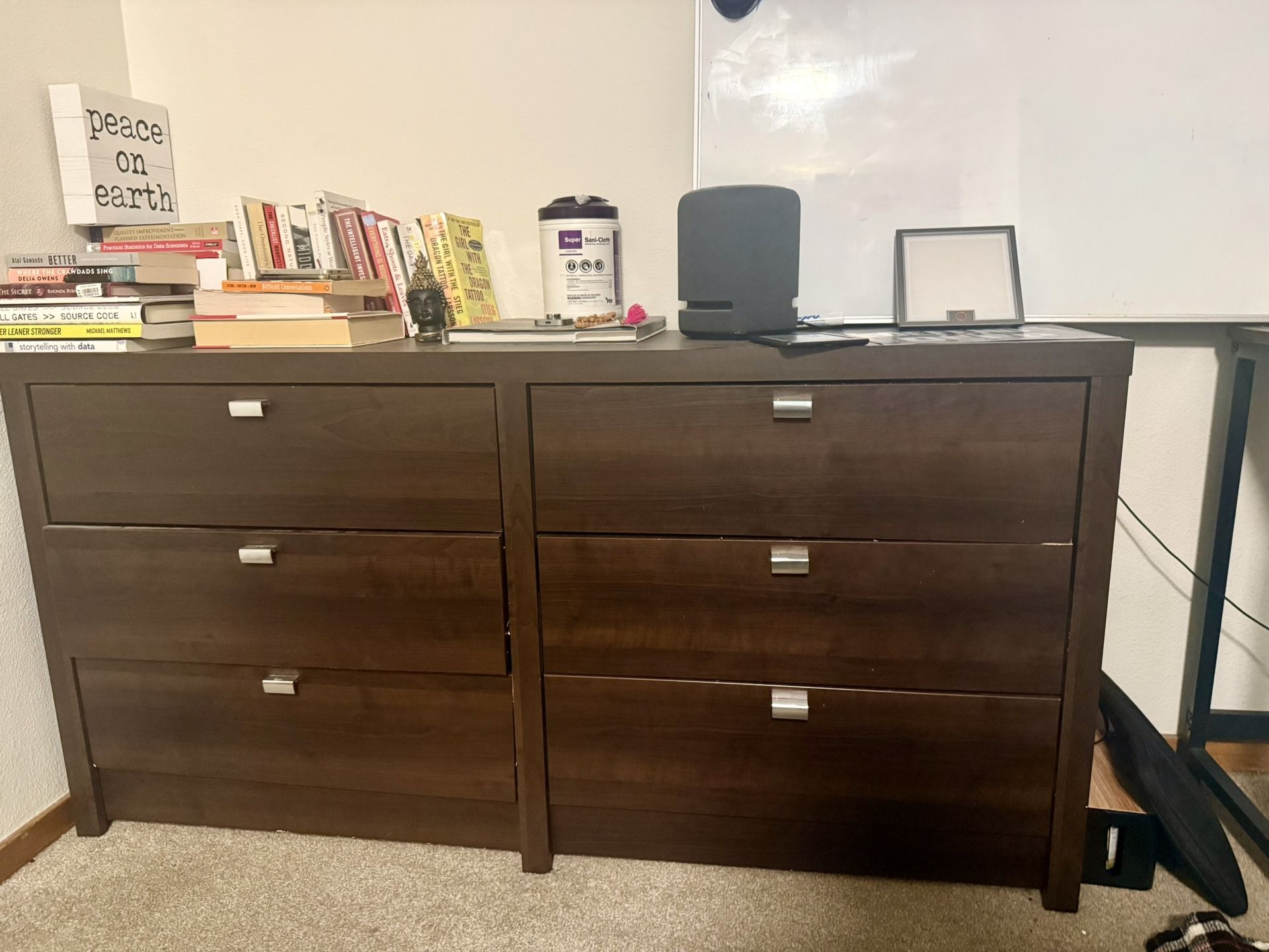 Closet/ Dresser with 6 Compartments -$70