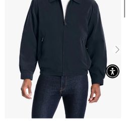 London Fog - Auburn Golf Jacket 3XT - Zip Lightweight Navy Blue 3XXX TALL