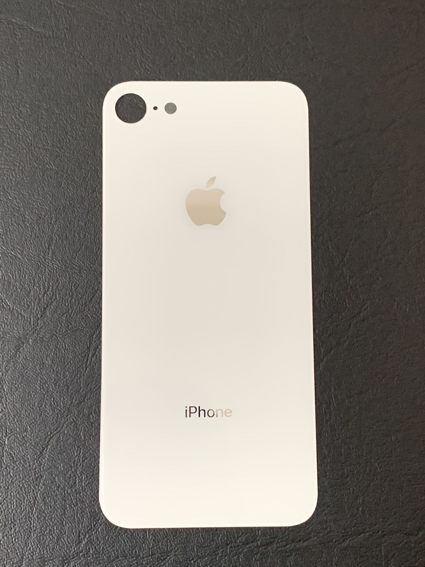 iPhone 8 Back Glass Big Hole Part - White