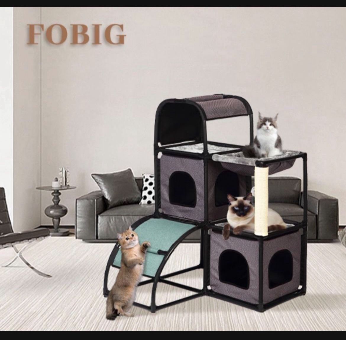 Cat Climbing Frame for Multiple Cats