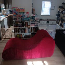 Red Lounge Chair