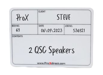 ProX X-CLABELLGX12 12 Pack of Large Multipurpose Labels for Case