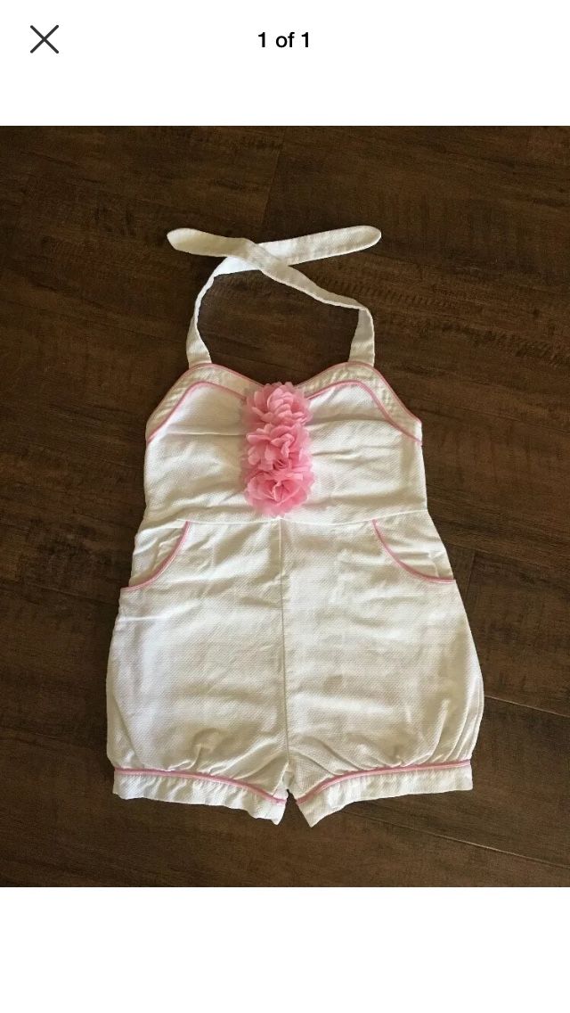 Janie and jack romper size 6