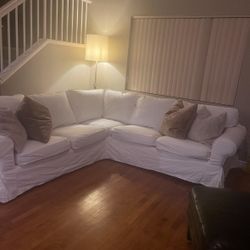 White Sectional Couch