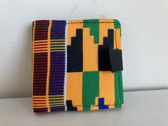 Kente Cloth Print Wallet