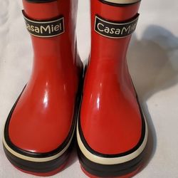 Casa Miel Kids Rubber Boots Size 5