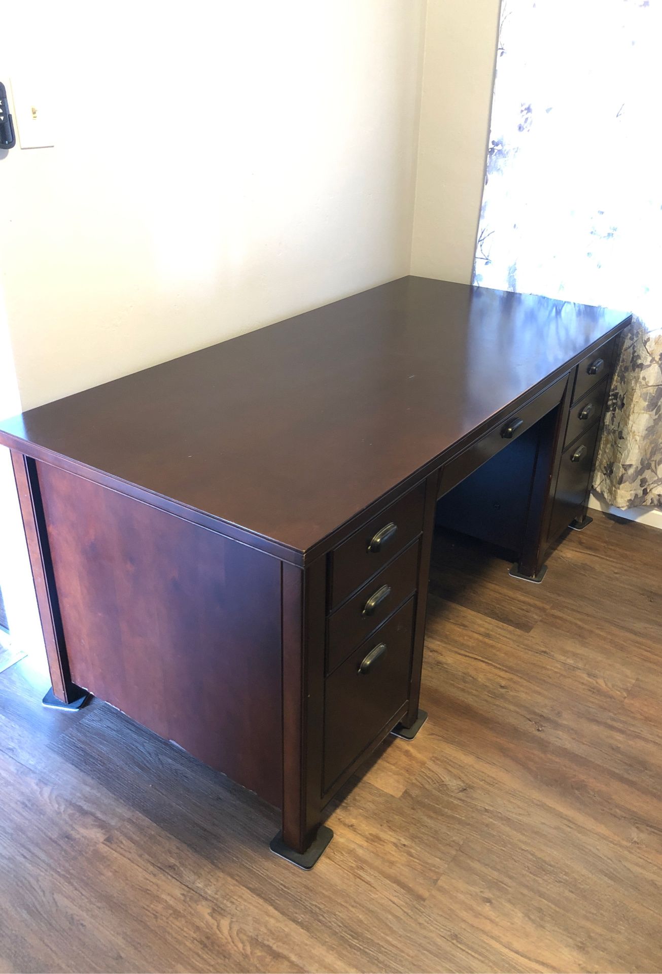 Large professional office desk