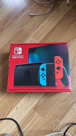 Nintendo Switch Console with Neon Joy-Cons