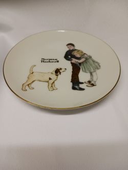 BRAND NEW NORMAN ROCKWELL COLLECTOR'S PLATE, "BIG BROTHER "