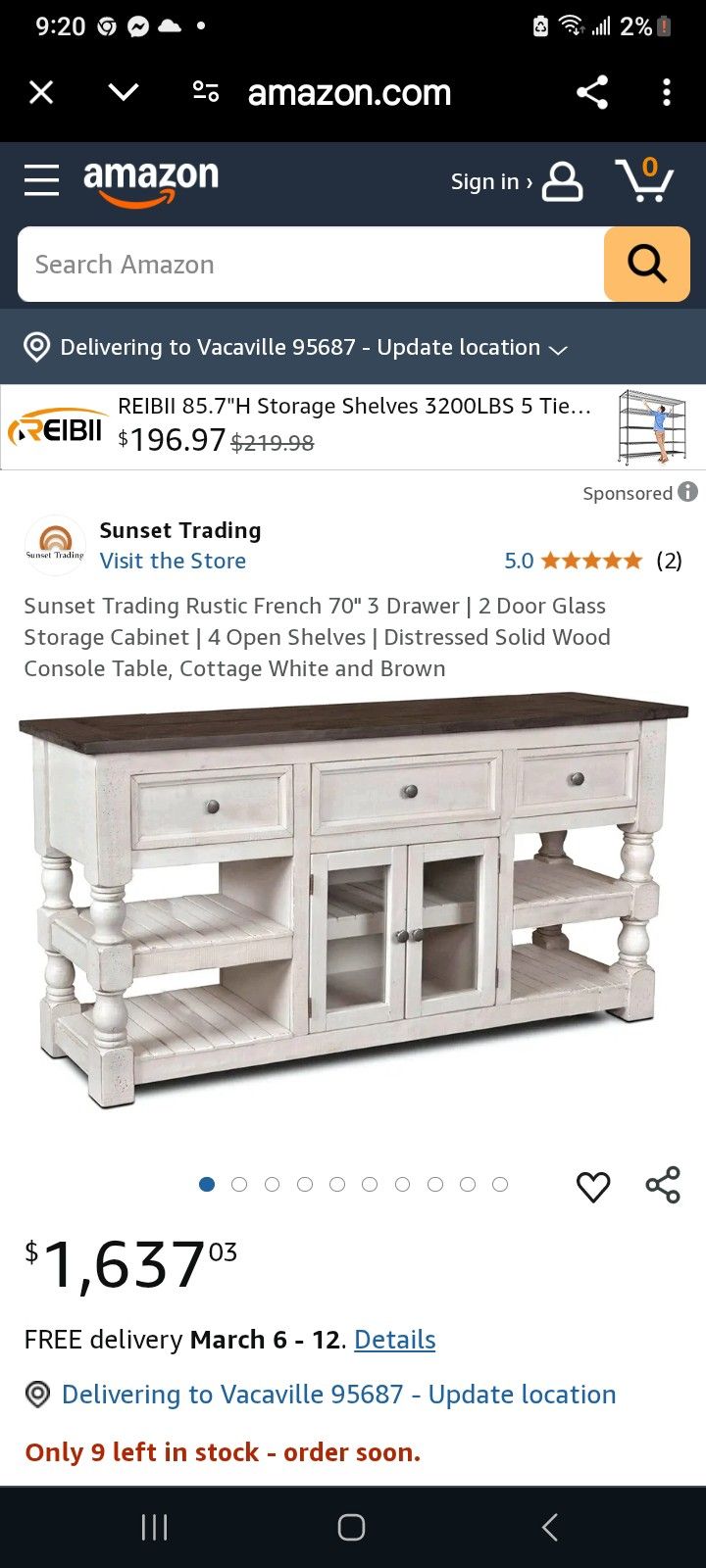 TV Stand 70"