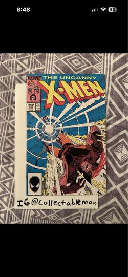 Uncanny X-Men #221 Copper Age comic first appearance of Mr. Sinister! 1987