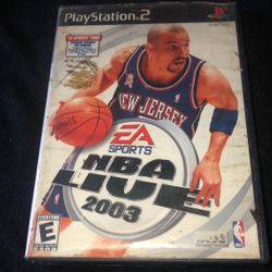 Ps2 Nba Live 2003 $5