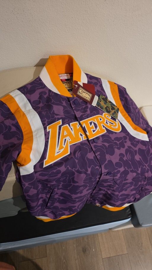 Bape×Lakers Jacket
