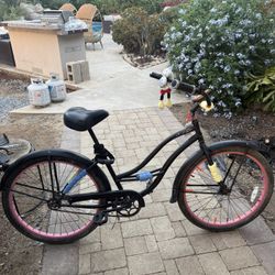 3 Beach cruisers And One Converted Ebike 