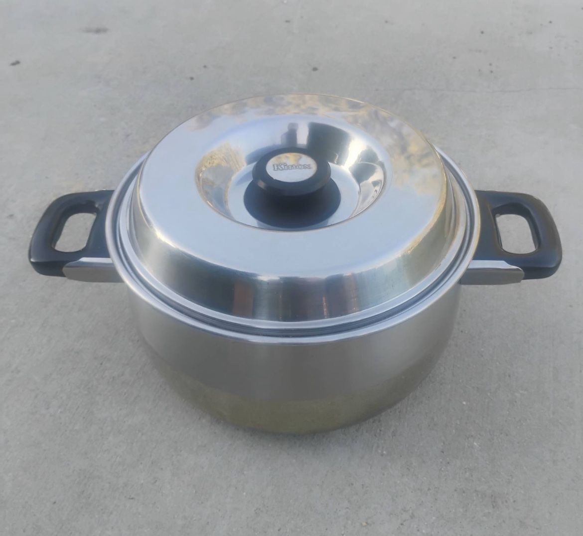 Stainless Steel Dutch Oven Kinox with Removable Strainer