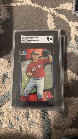 2014 Bowman Chrome Draft Sean Coyle Xfractor SGC 9