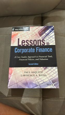 Lessons in corporate finance