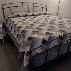 Cal King Bronze Bed Set