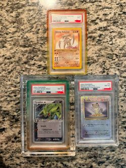 Pokemon PSA Slabs (Vintage, WOTC, Mid Era, 1st Edition, Low Pop) (FS/FT)